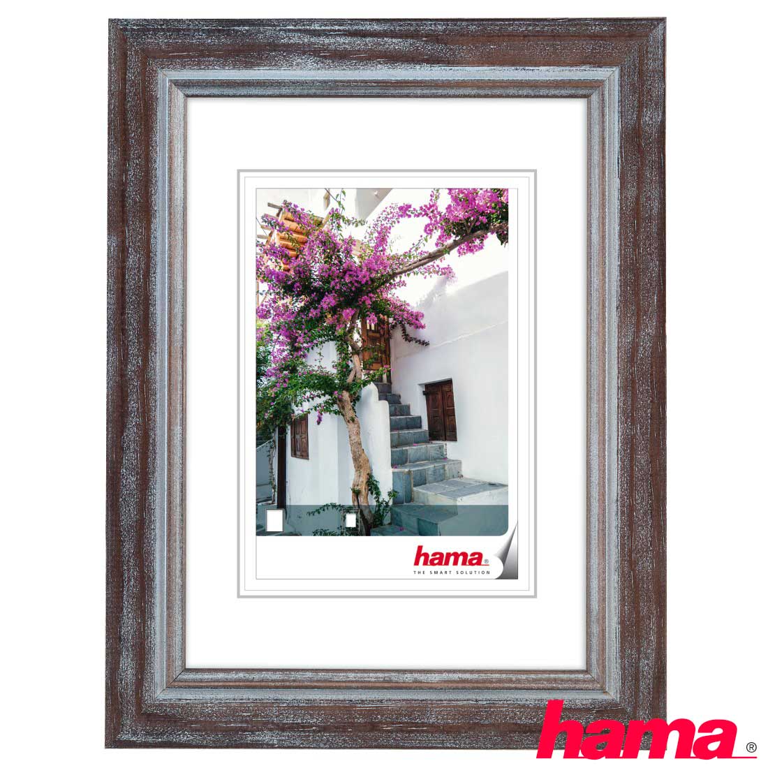 Fotorámik drevený 10x15 cm Rhodes hnedý