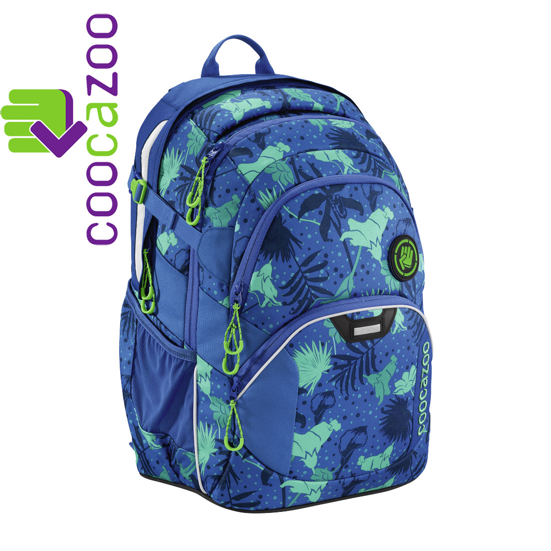 Školský batoh Coocazoo Tropical Blu