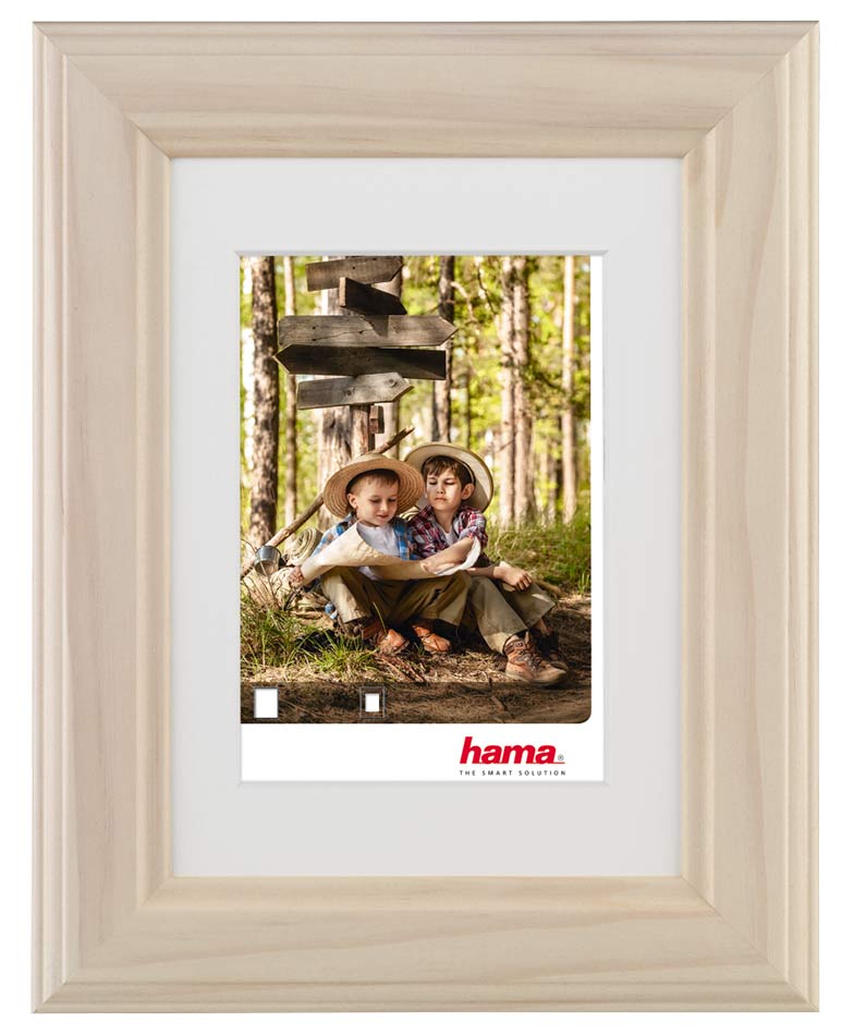 Drevený fotorámik IOWA 13x18 javorový s paspartou