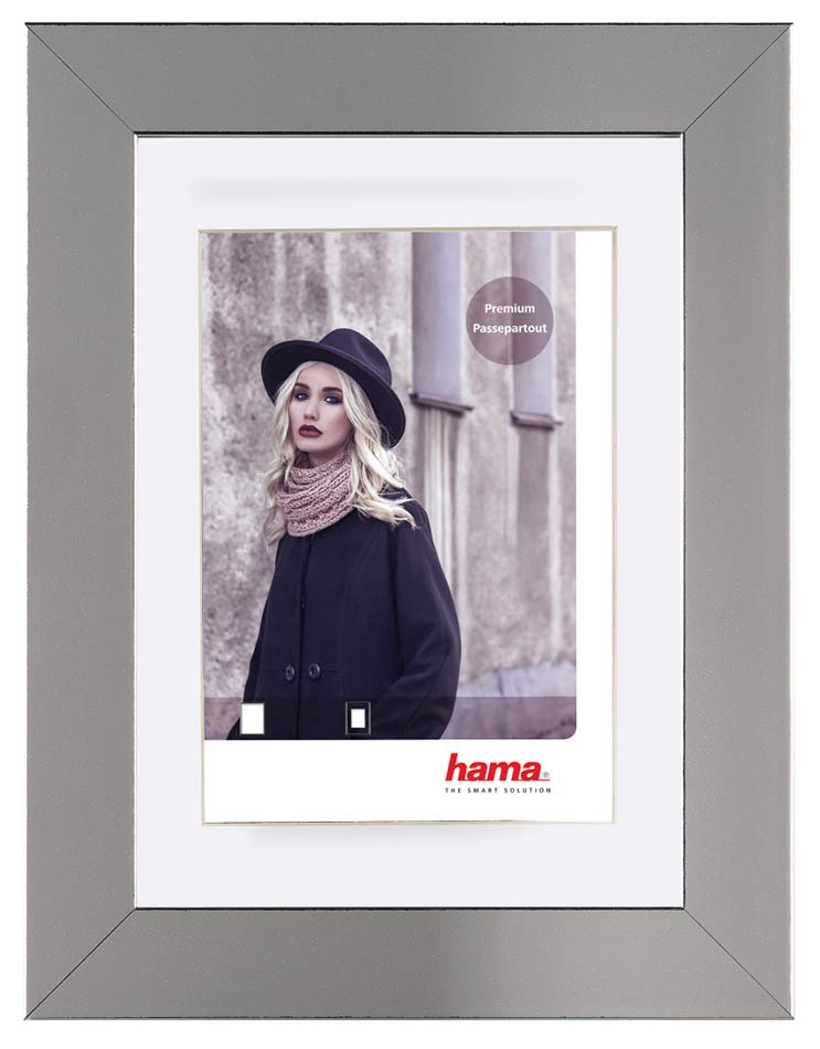 Fotorámik VALENTINA 15x20 šedý s paspartou