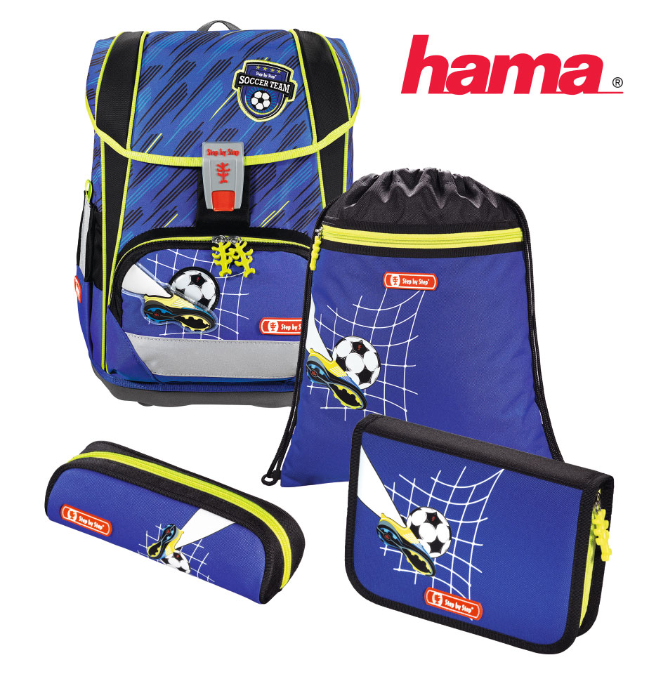 Školská taška Futbal Light 2  5-dielny set