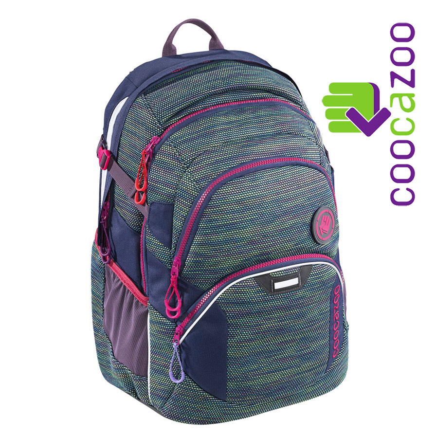 Školský batoh Coocazoo JobJobber2 Wildberry Knit
