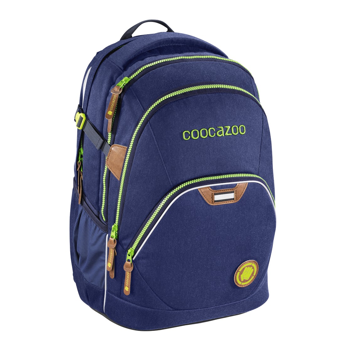 Školský batoh Coocazoo EvverClevver2, Denim Blu, certifikát AGR