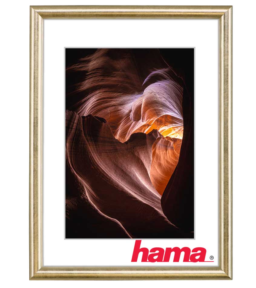 Drevený rámček 10x15 Phoenix champagne