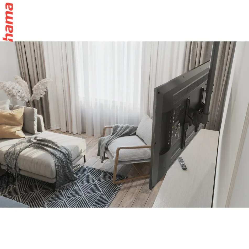 Hama stropný držiak na TV, otočný, 400x400, do 165 cm (65 palcov), do 50 kg