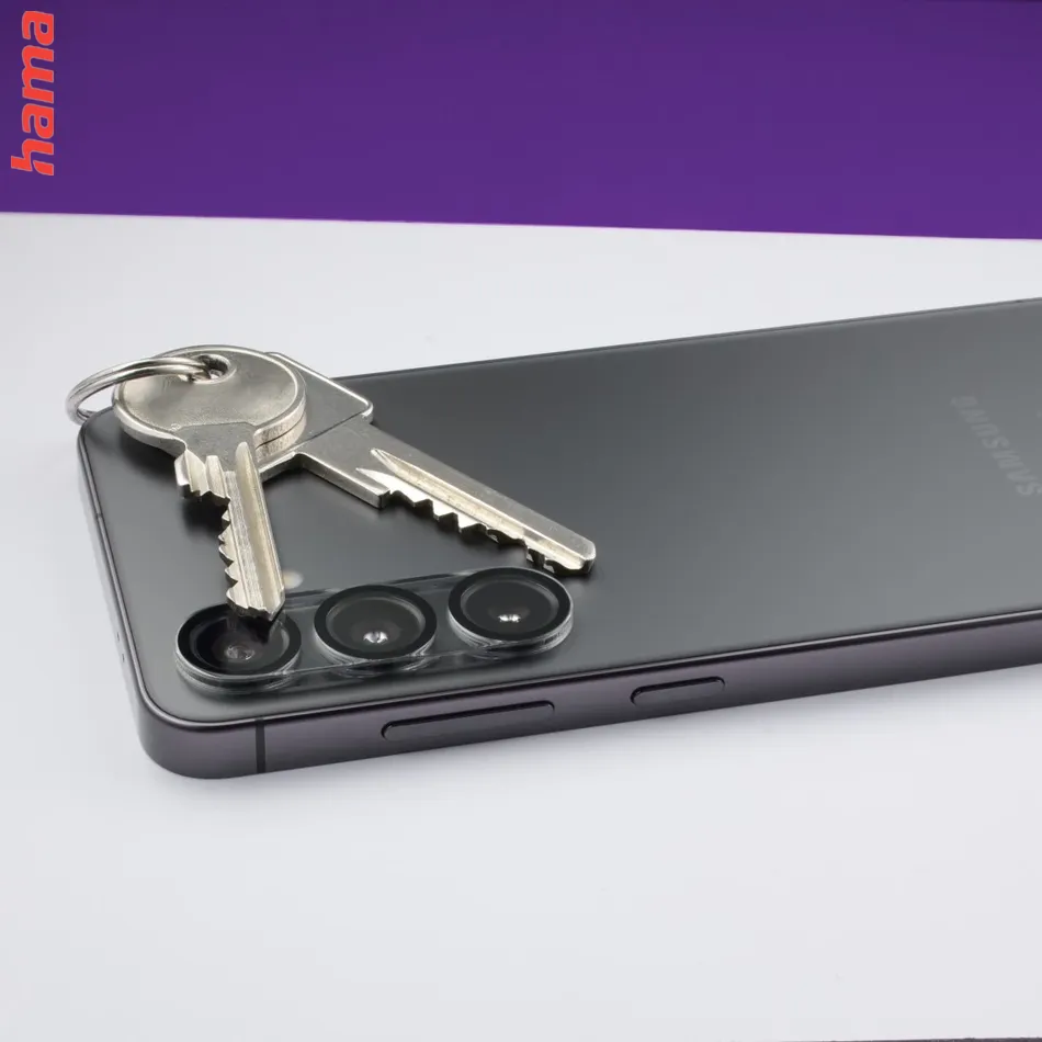Hama ochrana kamery Samsung S26 Ultra Cam Protect, tvrdené sklo