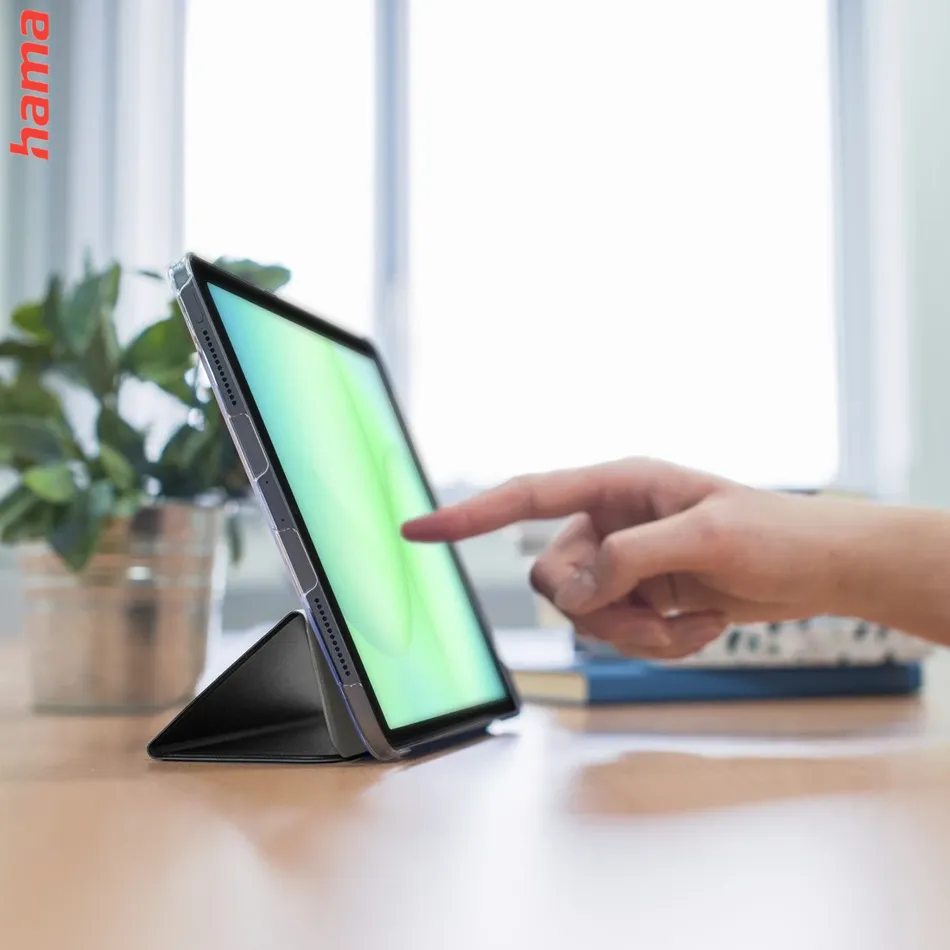 Hama Fold Clear puzdro na tablet Samsung Galaxy Tab A11 8,7 palca, čierne