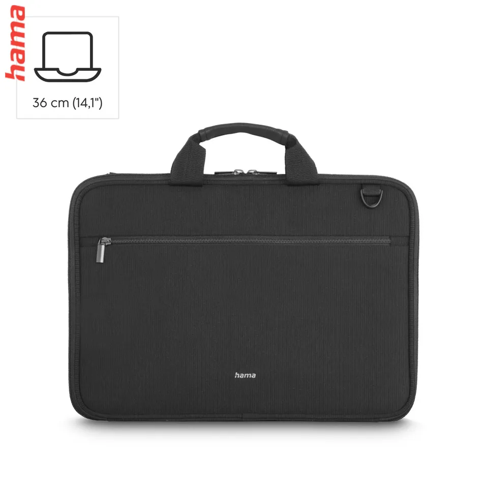 Hama Taška na notebook Protection Hardcase do 36 cm, čierna