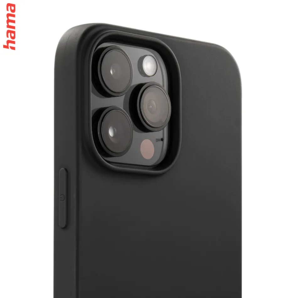 Hama Fantastic Feel, kryt pre Apple iPhone 14 Pro Max, hebký povrch, čierny  