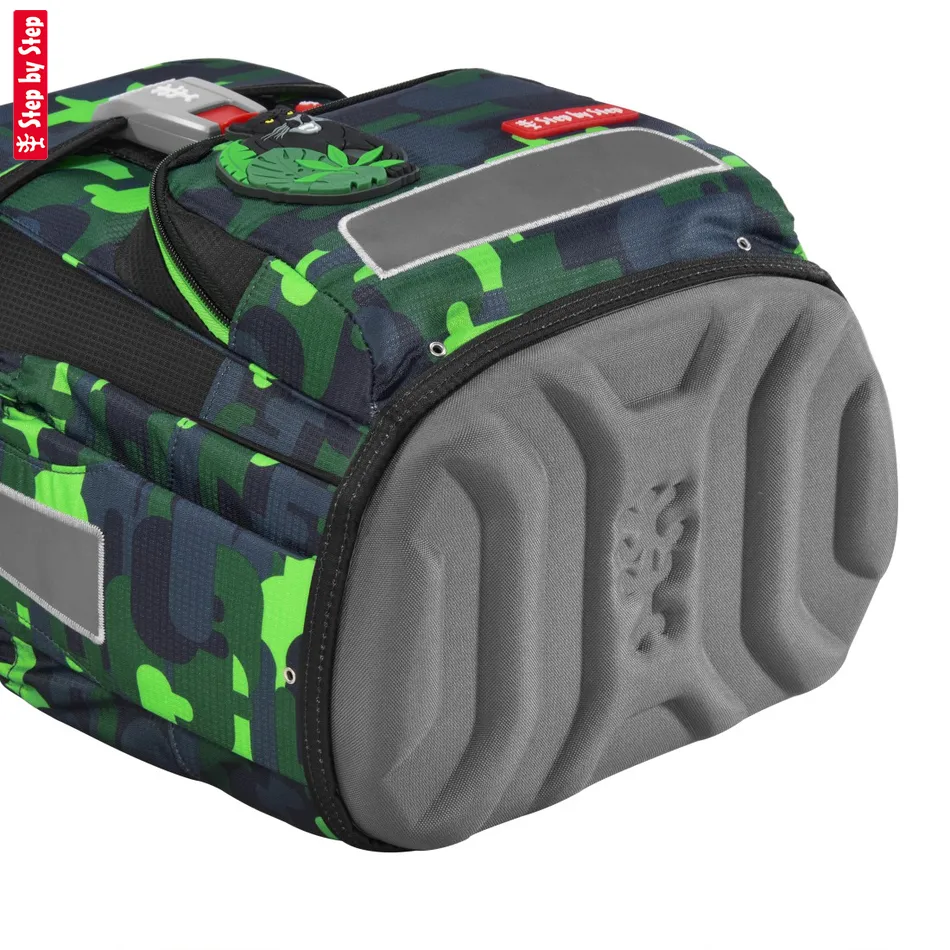 Školská aktovka Step by Step CLOUD, Black Cat Chiko - 5-dielny set, AGR certifikát