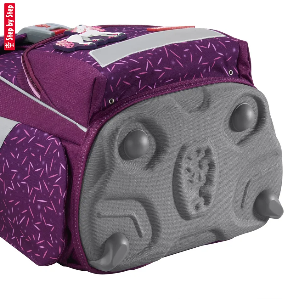 Školská aktovka Step by Step SPACE, Pretty Unicorn - 5-dielny set, AGR certifikát