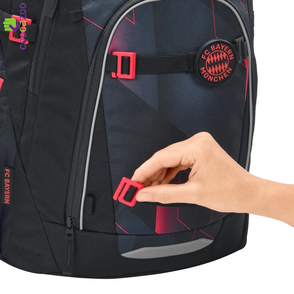 Školský ruksak-batoh Coocazoo MATE FC Bayern 2-Piece Backpack Set, Star of the South