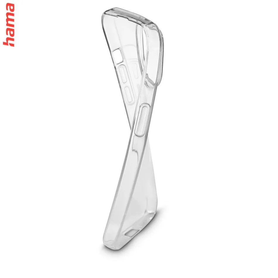 Hama priehľadný kryt na iPhone 15 Pro, Always Clear, z Nemecka