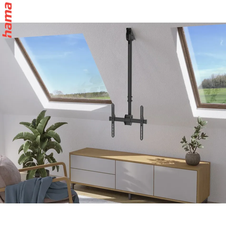 Hama stropný držiak na TV, otočný, 400x400, do 165 cm (65 palcov), do 50 kg