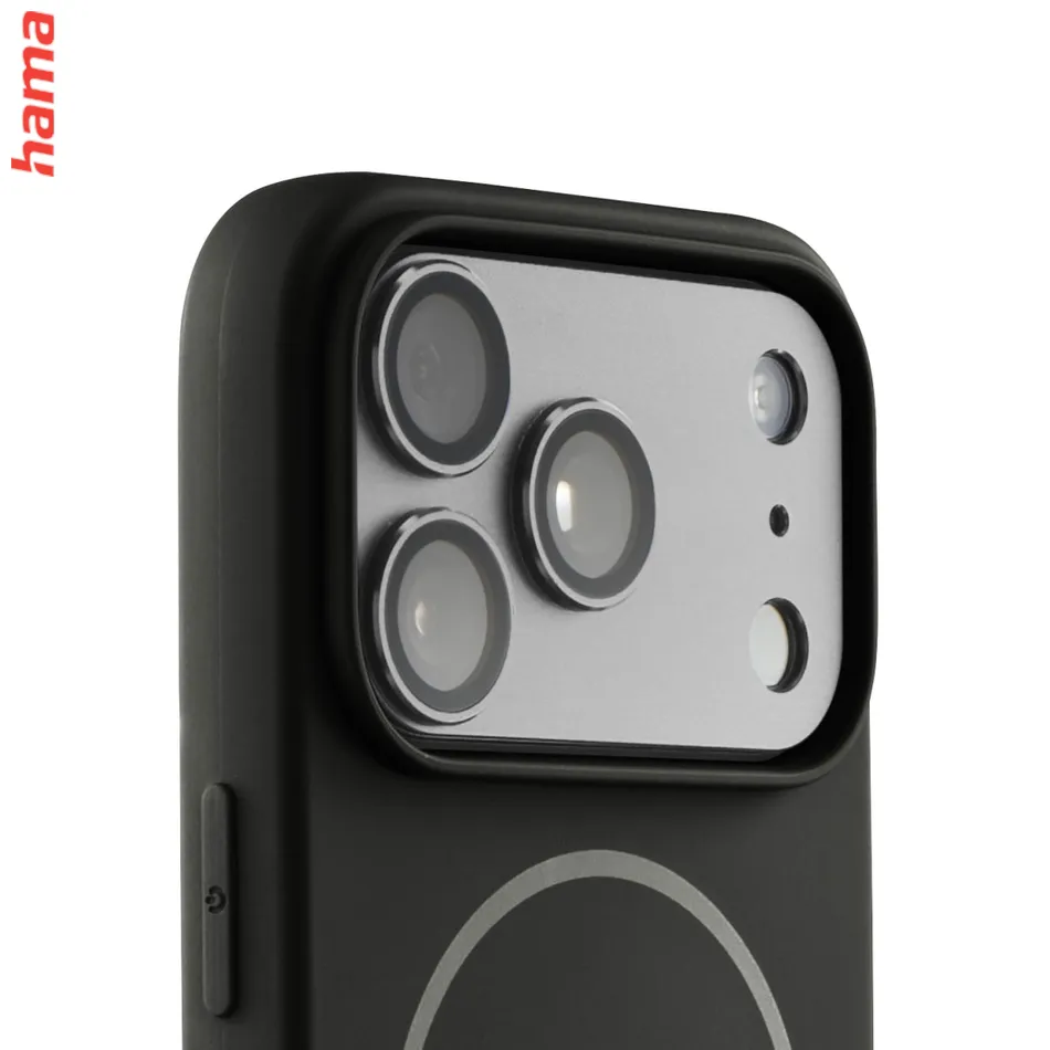 Hama Kryt na iPhone 17 Pro Max/18 Pro Max Fantastic Feel, magnetický čierny