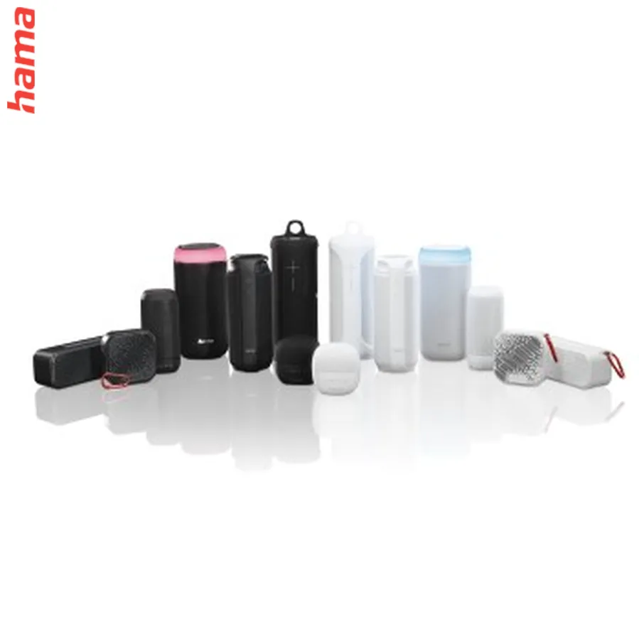 Hama Bluetooth reproduktor Shine 2.0, LED podsvietenie, IPX 4, biely