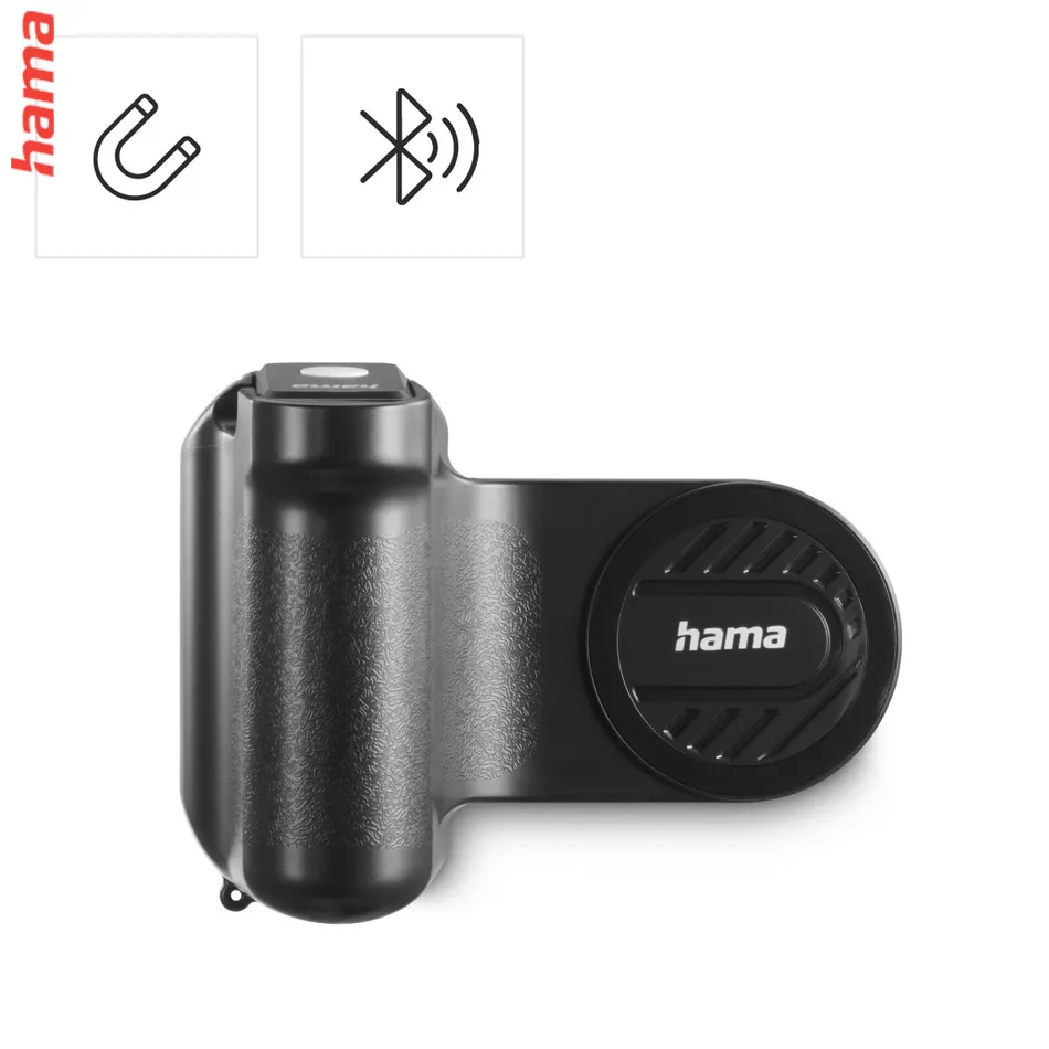 Hama MagGrip kamerová rukoväť pre mobil, magnetická, diaľková spúšť, závit 1/4