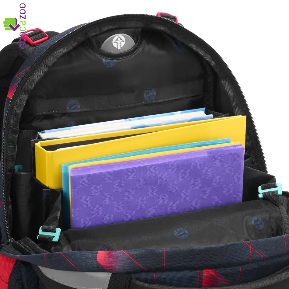 Školský ruksak-batoh Coocazoo MATE FC Bayern 2-Piece Backpack Set, Star of the South