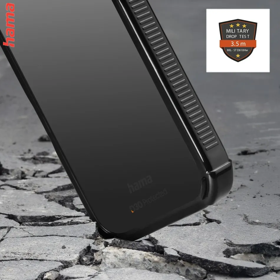 Hama puzdro na mobil Extreme Protect pre Samsung Galaxy S26, čierne