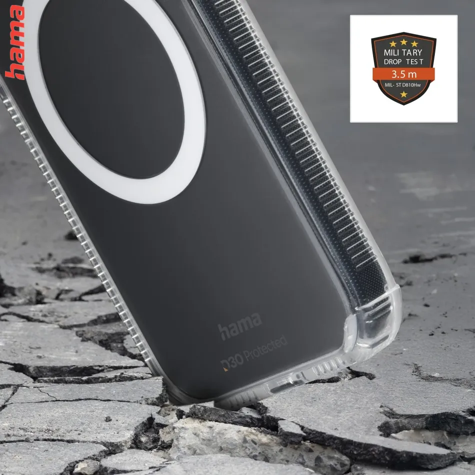 Hama magnetický obal na mobil Samsung Galaxy S26 FE, Extreme Protect, D3O