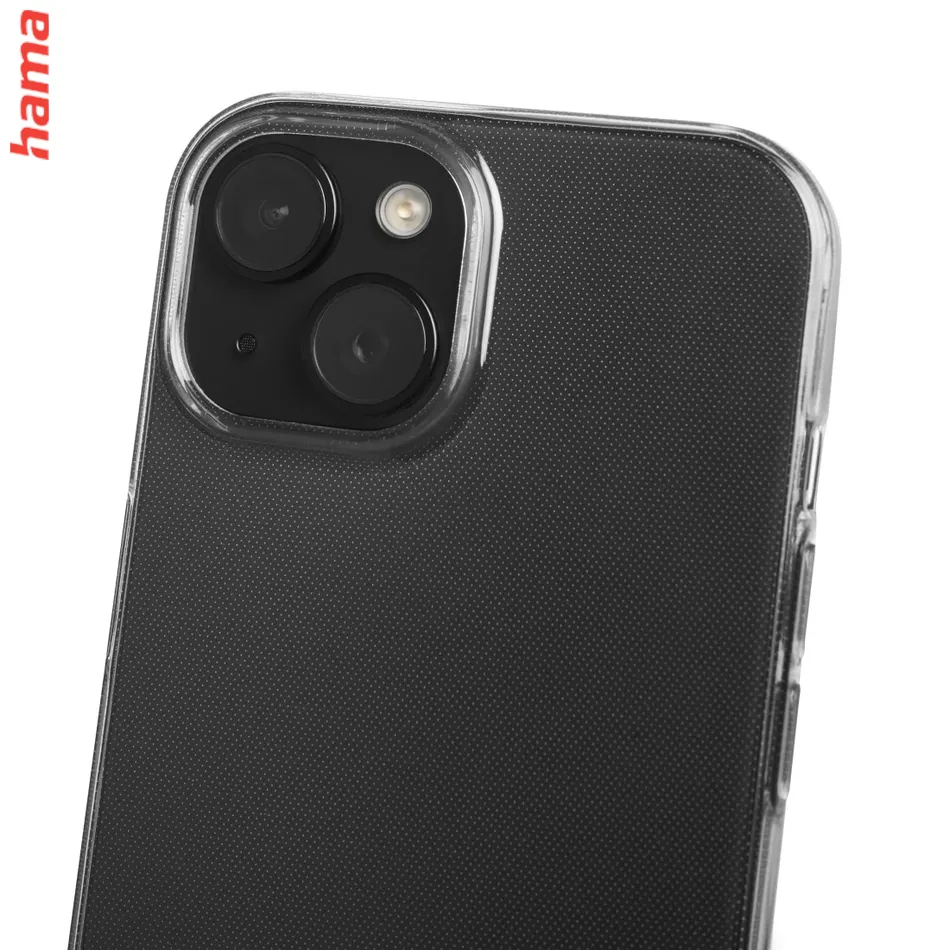 Hama priehľadný kryt na iPhone 15 Pro, Always Clear, z Nemecka