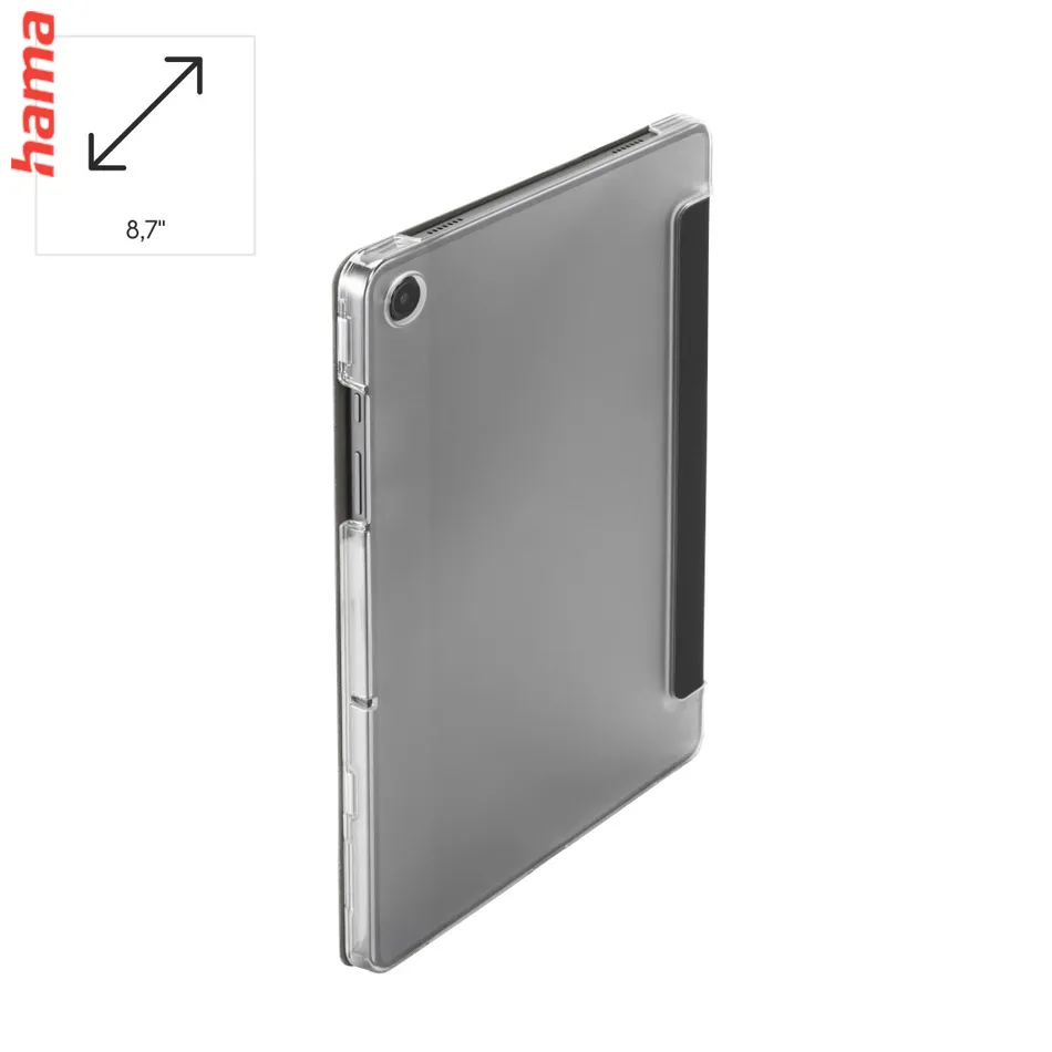 Hama Fold Clear puzdro na tablet Samsung Galaxy Tab A11 8,7 palca, čierne