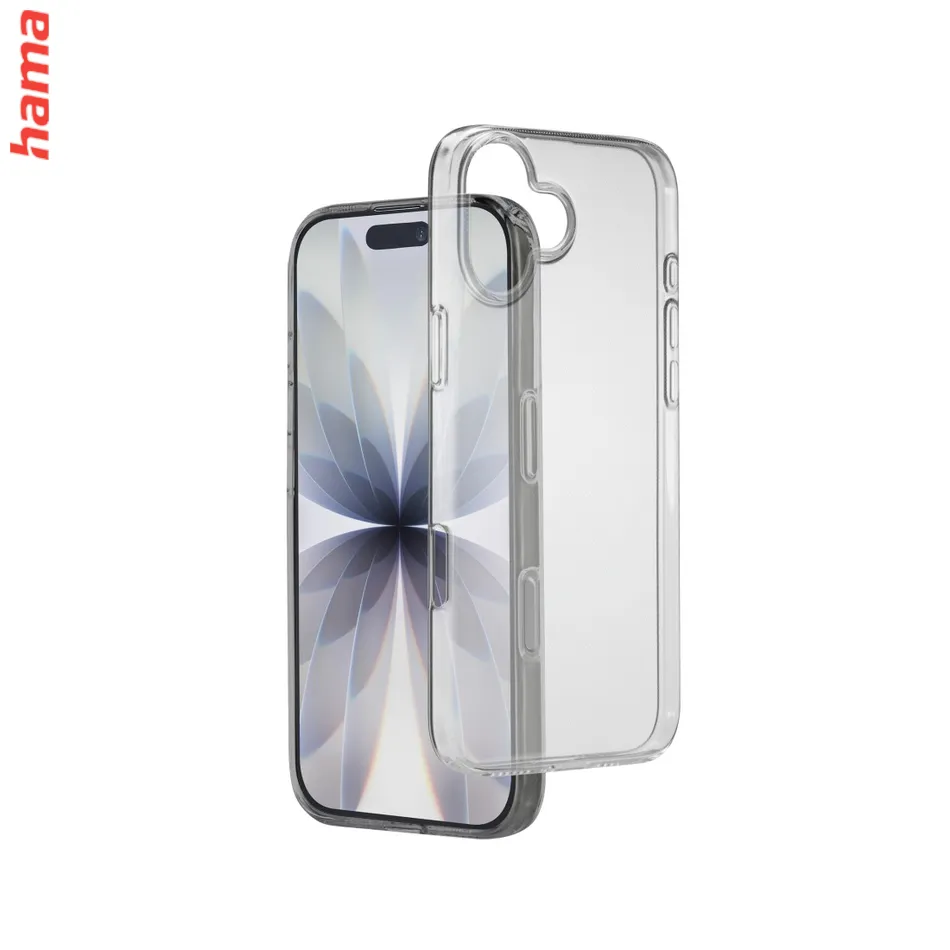 Hama Kryt na mobil Always Clear pre iPhone 17, priehľadný