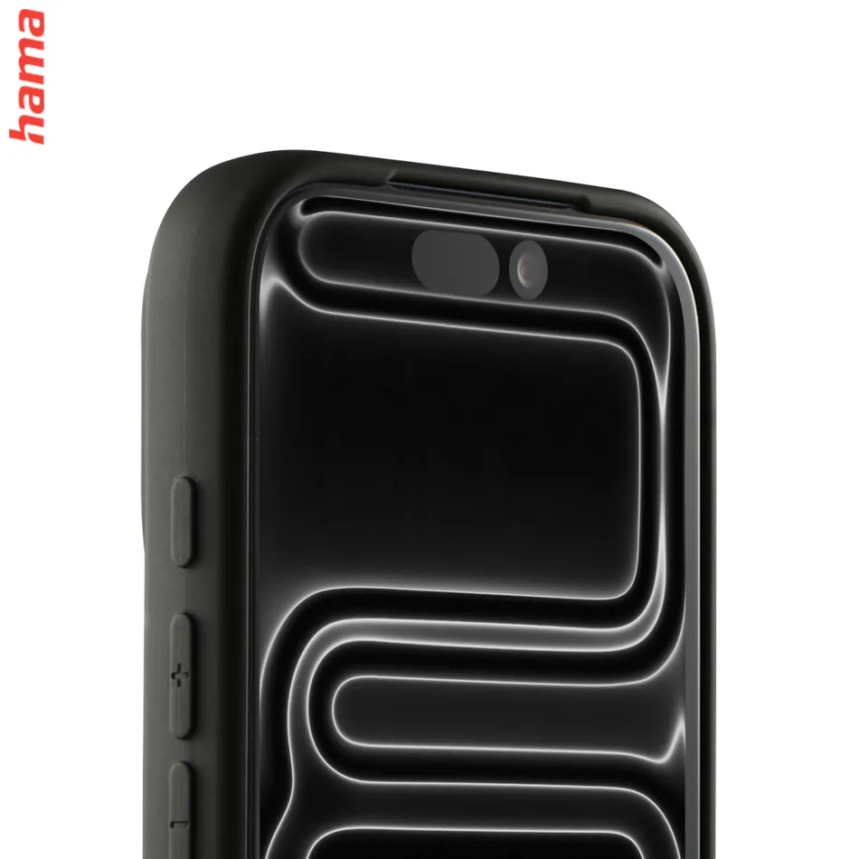 Hama Kryt na iPhone 17 Pro Max/18 Pro Max Fantastic Feel, magnetický čierny