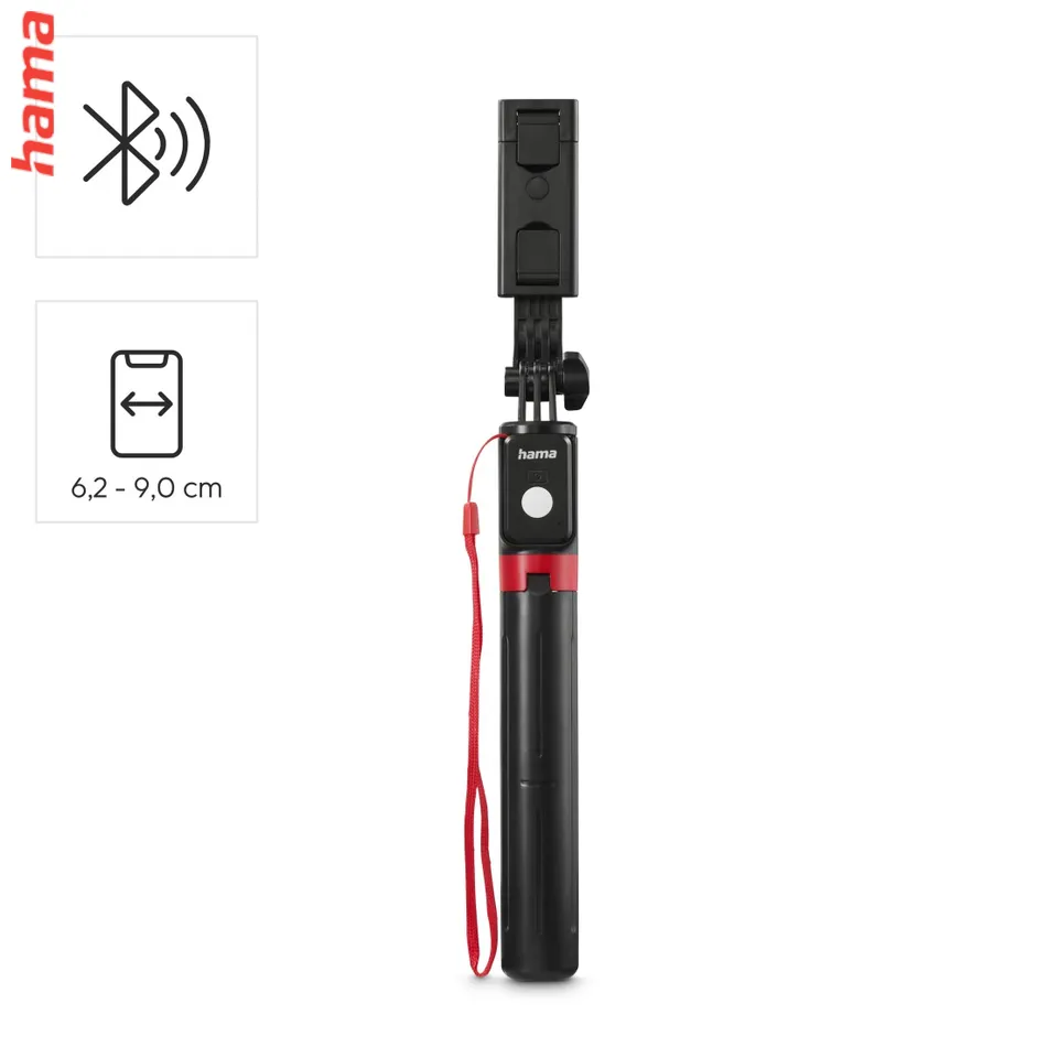 Hama Fancy Stand 110 II, selfie tyčka a statív pre telefón, Bluetooth diaľková spúšť