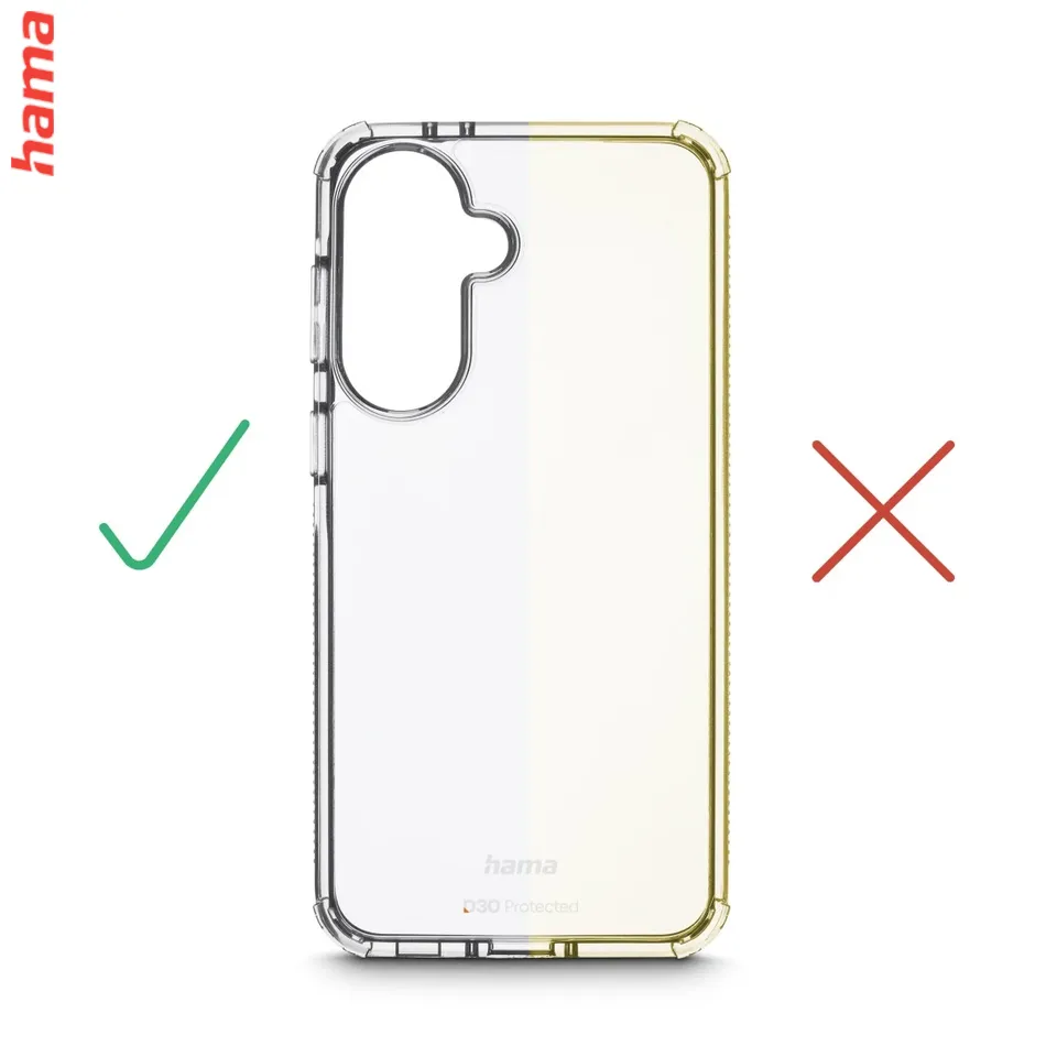 Hama priehľadný kryt na Samsung Galaxy A37 5G, Extreme Protect, D3O