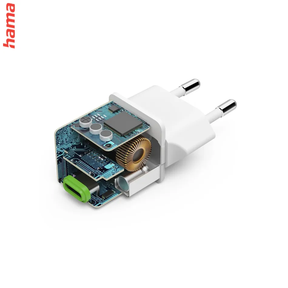 Hama rýchla USB nabíjačka, USB-C PD/QC 25 W, super-mini