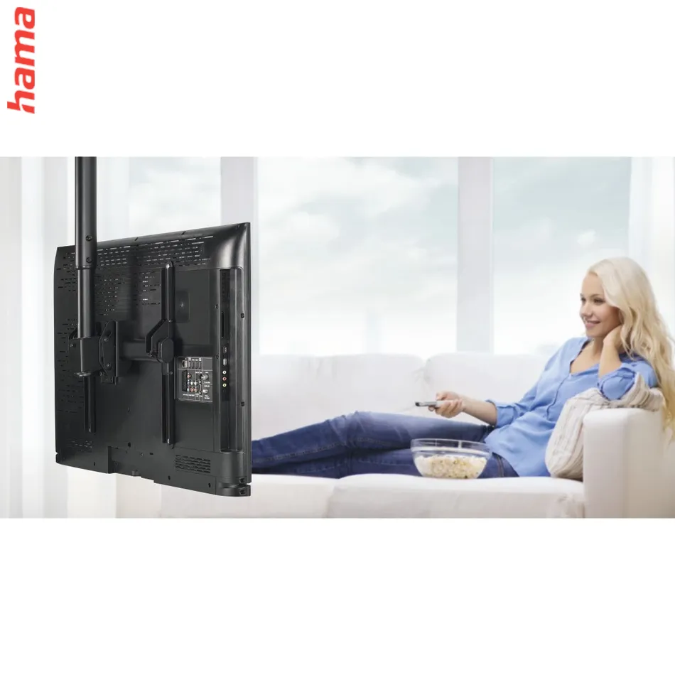 Hama stropný držiak na TV, otočný, 400x400, do 165 cm (65 palcov), do 50 kg