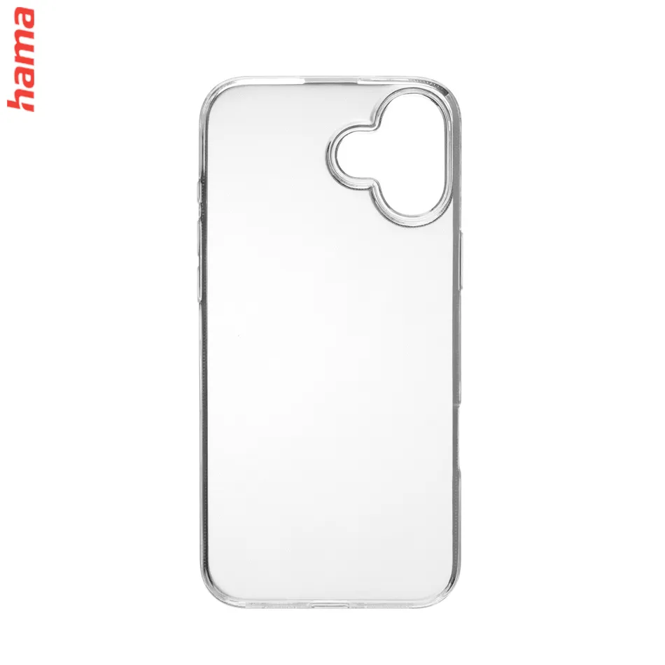 Hama Kryt na mobil Always Clear pre iPhone 17, priehľadný