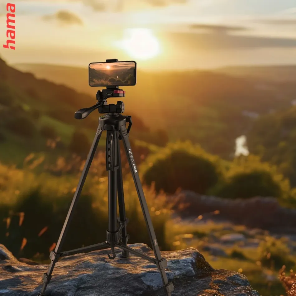 Hama Statív Star 153 3D pre fotoaparát a smartphone, 3D naklápanie