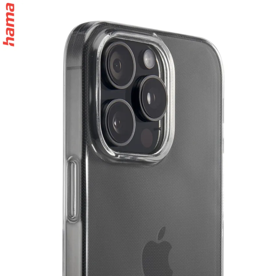 Hama priehľadný kryt na iPhone 15 Pro, Always Clear, z Nemecka