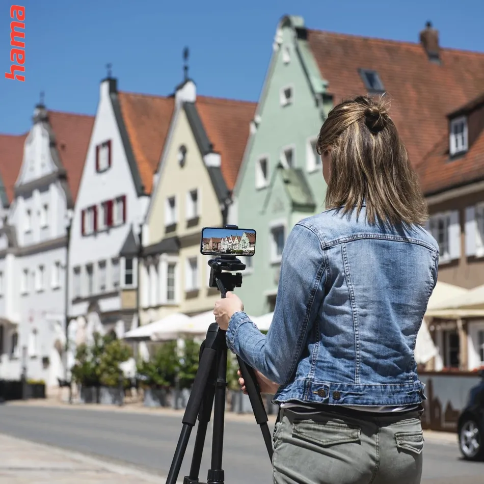 Hama Statív na mobil a fotoaparát Action Smart 165 3D, 3-cestná hlava