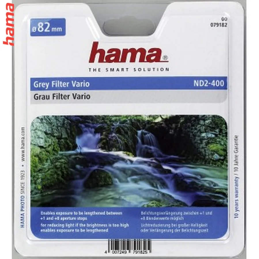 Hama Vario ND2-400 Šedý filter, potiahnutý, 82,0 mm