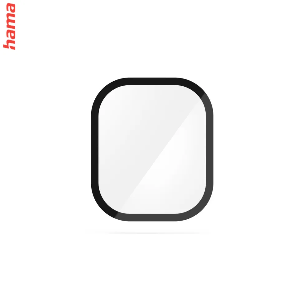 Hama Super Hybrid, ochrana displeje pro Apple Watch Ultra/Ultra 2, 49 mm, nerozbitná