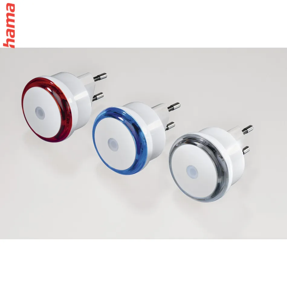 Hama Basic nočné/orientačné LED svetlo, do zásuvky, automatické zapnutie/vypnutie, biele svetlo