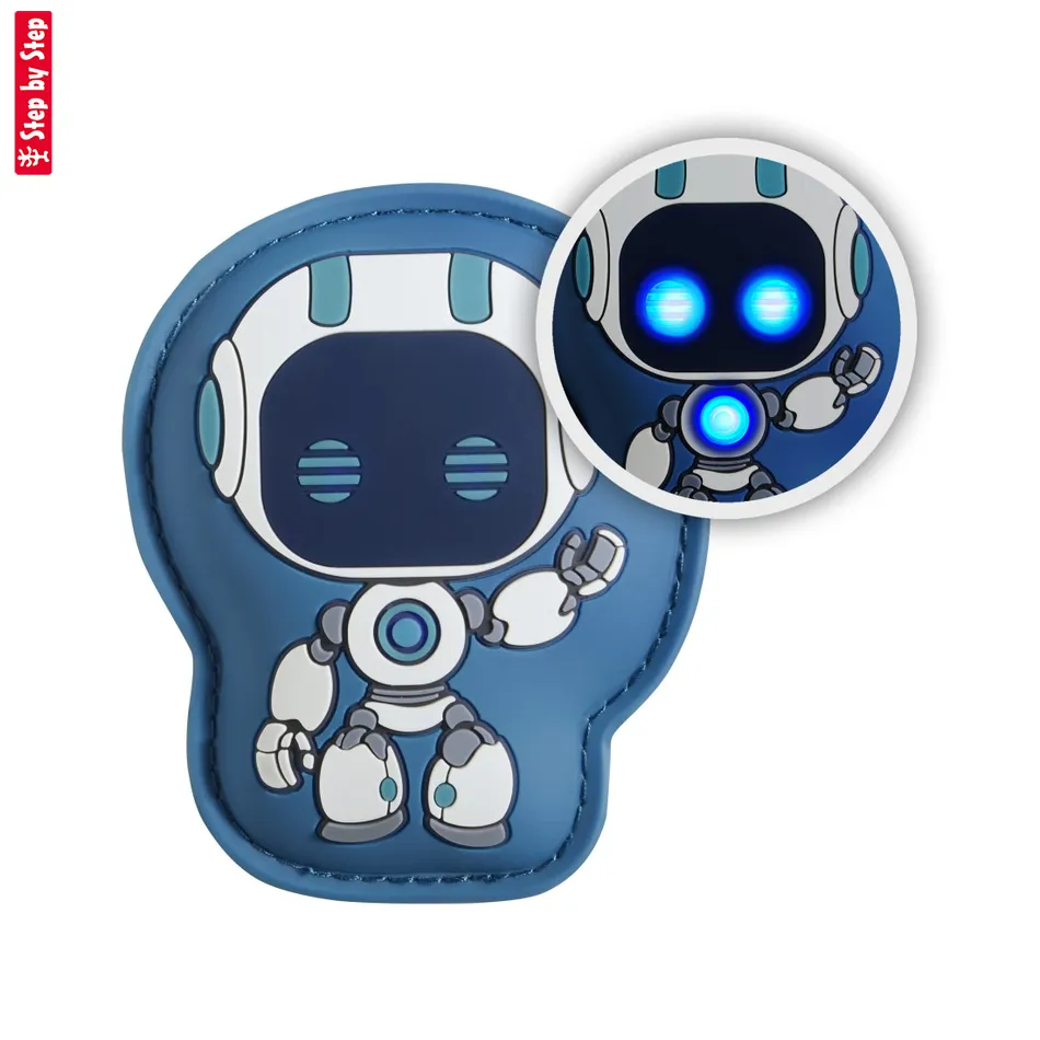 Blikajúci obrázok Magic Mags Flash Robot Nino, Step by Step GRADE, SPACE, CLOUD, 2IN1 a KID