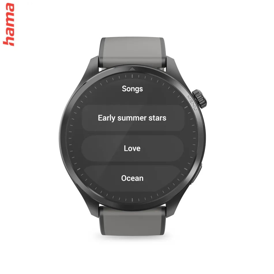 Hama 9000, smart hodinky, GPS, AMOLED 1,43