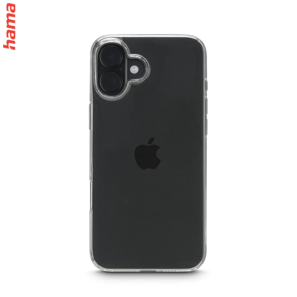 Hama Always Clear, kryt pre Apple iPhone 16 Plus, vždy priehľadný, nezažltne  