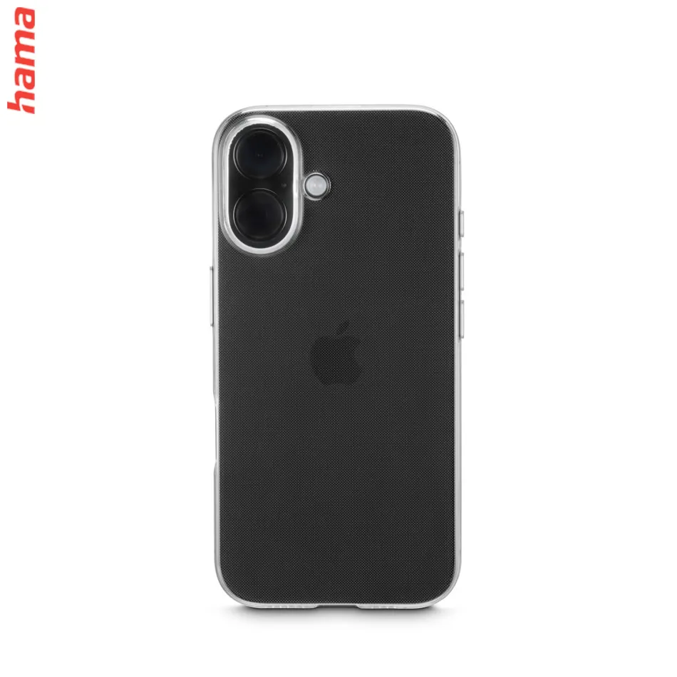 Hama Always Clear, kryt pre Apple iPhone 16, vždy priehľadný, nezažltne  