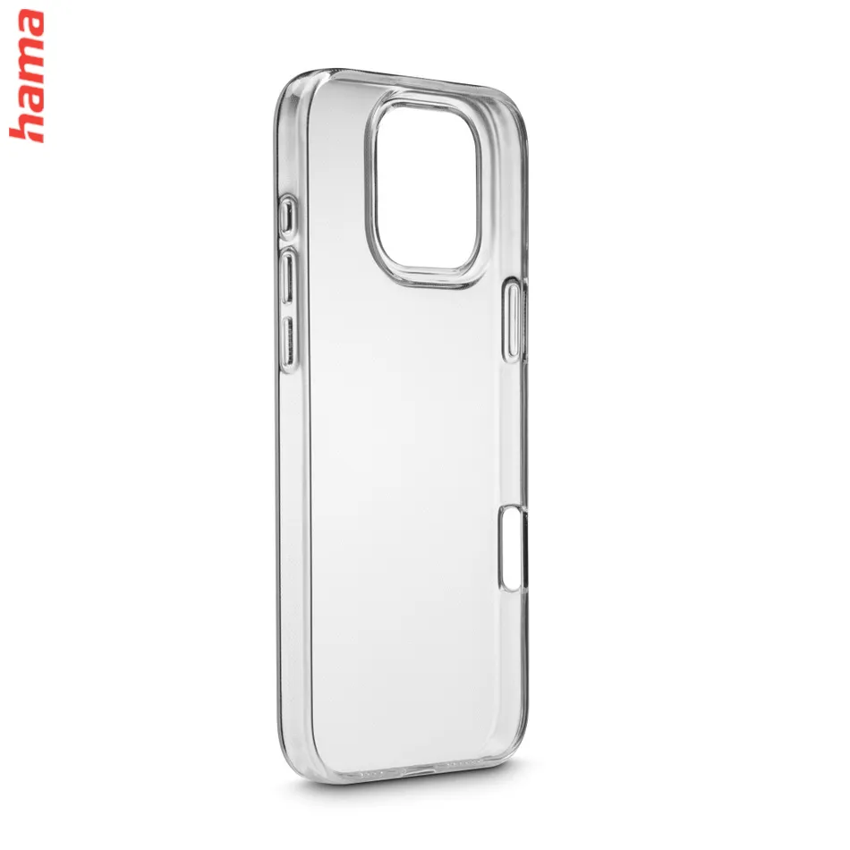 Hama Always Clear, kryt pre Apple iPhone 16 Pro Max, vždy priehľadný, nezažltne  