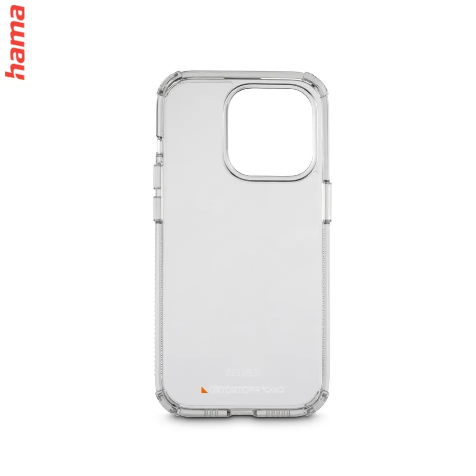 Hama Extreme Protect, kryt pre Apple iPhone 13 Pro, materiál D3O®, nezažltne, priehľadný  