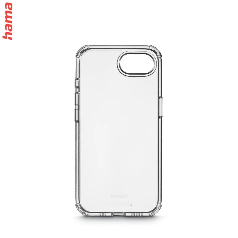 Hama Extreme Protect, kryt pre Apple iPhone 16e, materiál D3O®, nezažltne, priehľadný  
