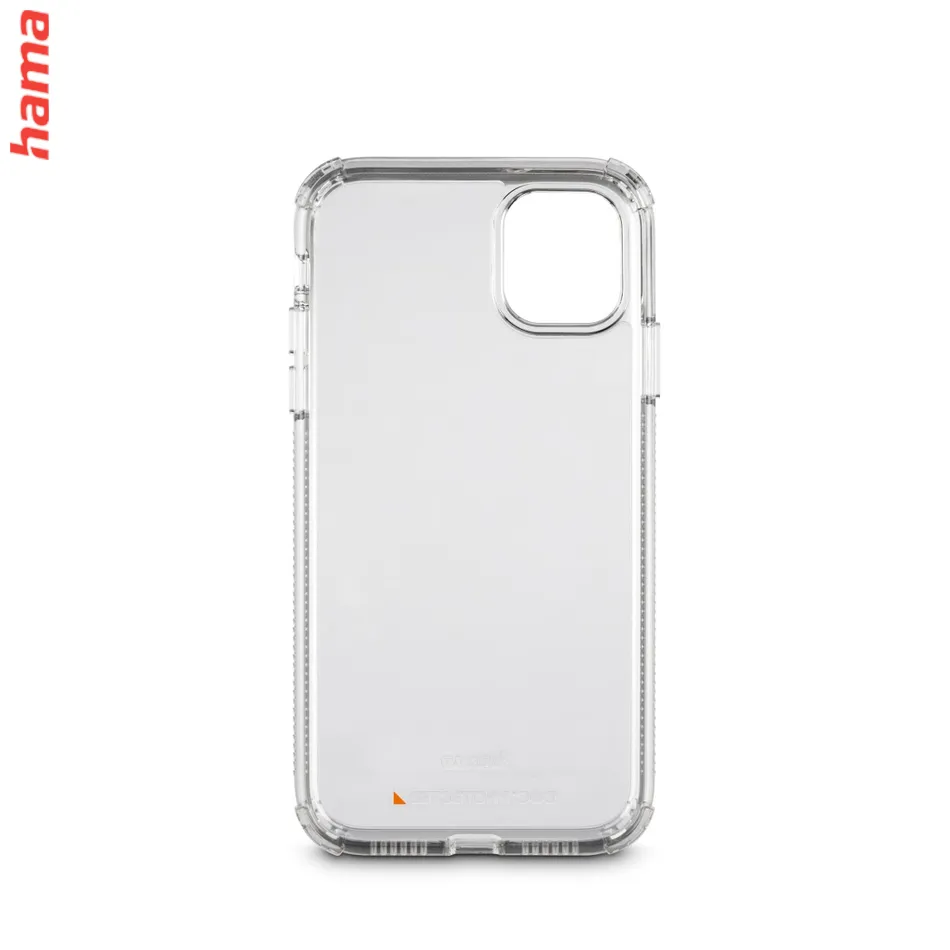 Hama Extreme Protect, kryt pre Apple iPhone 11, materiál D3O®, nezažltne, priehľadný  