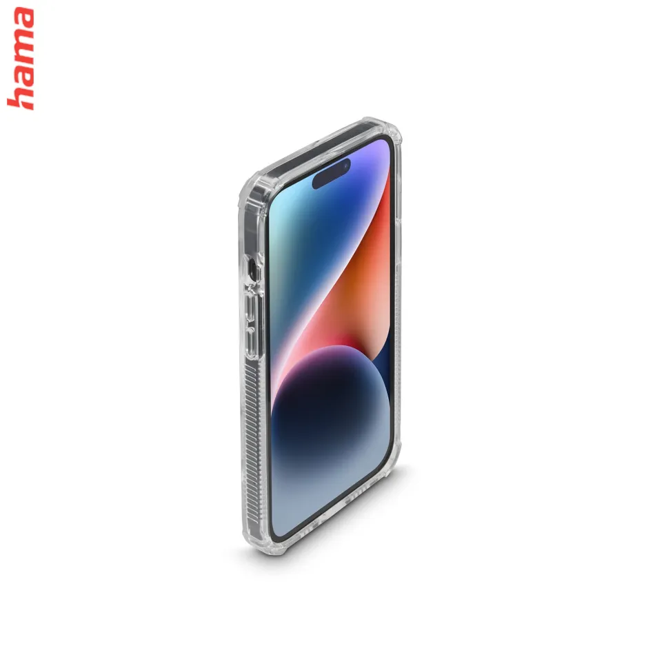 Hama Extreme Protect, priehľadný kryt s D3O® pre iPhone 15 Plus  