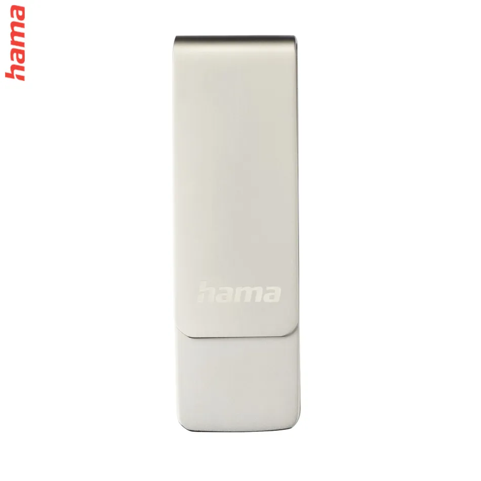 Hama Uni C Rotate Pro, 256GB USB-C flash disk, strieborný  