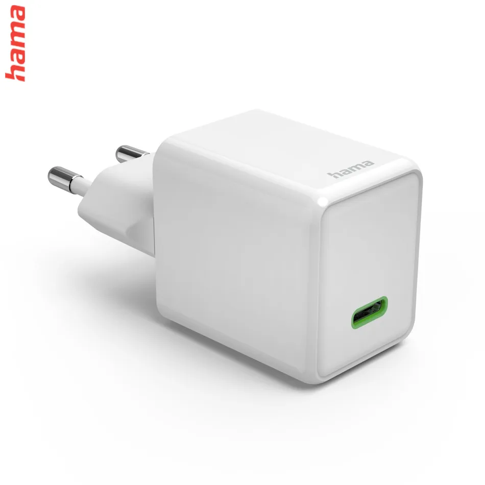 Hama rýchla USB nabíjačka, USB-C PD/QC 45 W, super-mini  